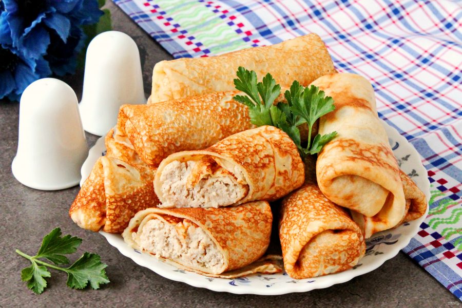 Блины: Свинина
