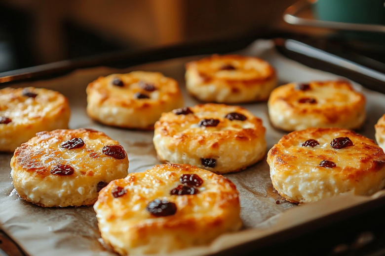 Сырники: с изюмом
