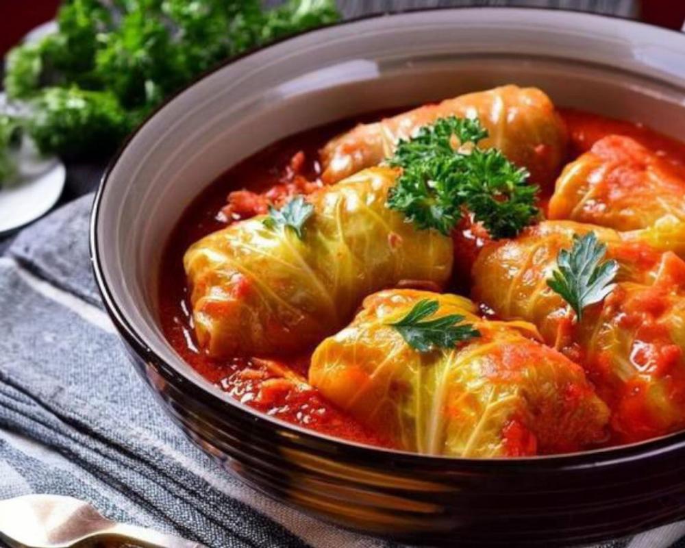 Голубцы с белокочанной капусты: индейка